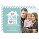 Slate Where the Heart Is Photo Moving Announcements Image 1 of 6